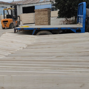 Paneles de madera de paulownia y madera
