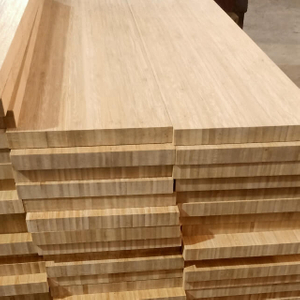 Tableros de muebles de bambú de grano vertical de una sola capa de 19 mm