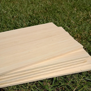 Tableros de muebles de bambú de una sola capa de grano vertical caramelizado de 3 mm, 5 mm mm
