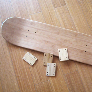 Chapa de bambú para tablas de skate