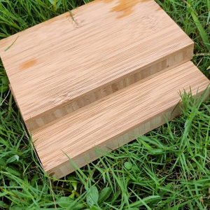 Panel de bambú horizontal caramelo de 20 mm y 3 capas
